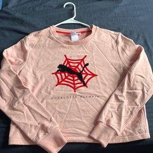 Puma cropped sweater